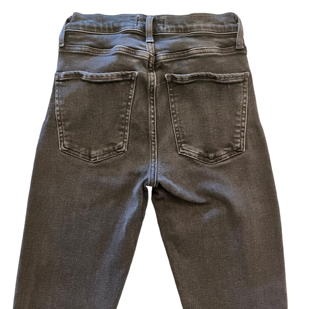 Agolde Sophie Mid Rise Skinny Ankle Jean - Black - Size 25 - Picture 8 of 14